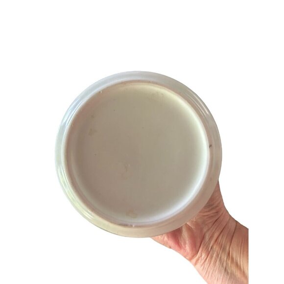 Traditional Ceramic Tea Jar Box Sealed Storage with Lid & Tree Pattern - Picture 6 of 11